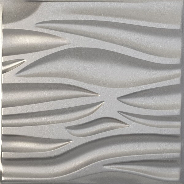 Ekena Millwork 19 5/8in. W x 19 5/8in. H Serina EnduraWall Decorative 3D Wall Panel Covers 2.67 Sq. Ft. WP20X20SRCST - main
